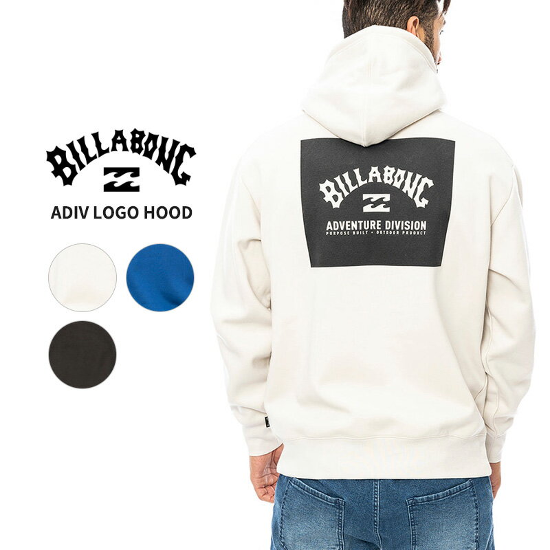 Rakuten - ビラボン メンズ プリント スウェット パーカー BILLABONG メンズ ADIV LOGO HOOD プルオーバーパーカー BE012-011 長袖トップス 秋 冬