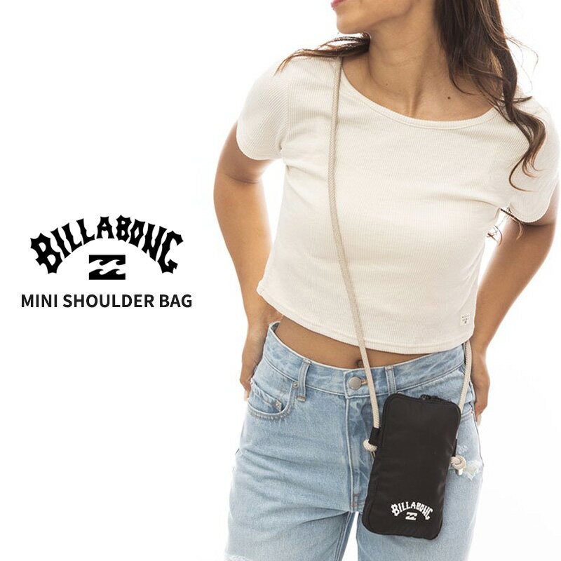 ビラボン ショルダーバッグ BILLABONG MINI SHOULDER BAG ミニショルダーバッグ スマホショルダー be013-907(4.0)