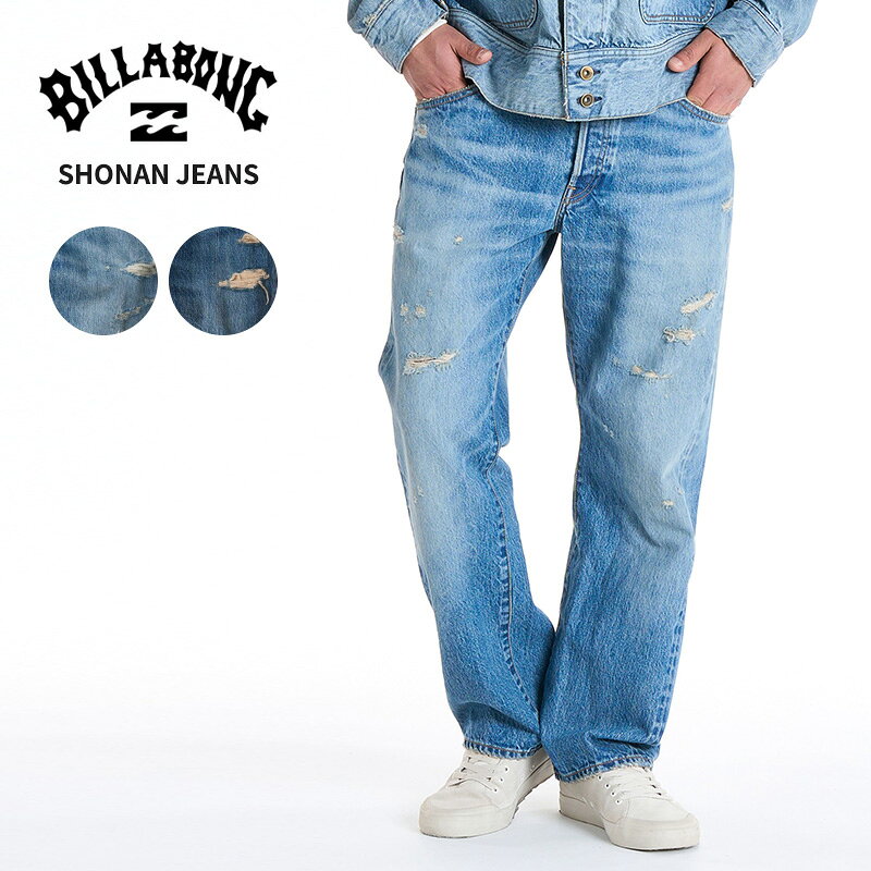 ビラボン メンズ デニムパンツ BILLABONG メンズ SHONAN JEANS SAABコラボ 2025年秋冬モデル ボトムス ..