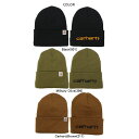 【店内P5倍以上】カーハート Carhartt TELLER HAT ニットキャップ ニット帽 ビーニー [AA-2] 2