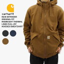 カーハート Carhartt RAIN DEFENDER ORIGINAL FIT MIDWEIGHT THERMAL LINED FULL-ZIP HOODED SWEATSHIRT 撥水 メンズ フルジップパーカー BB