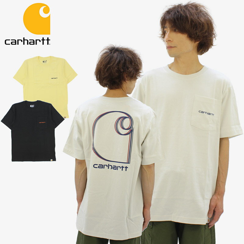 カーハート Tシャツ メンズ 【ポイント5倍以上】カーハート Carhartt RELAXED FIT HEAVYWEIGHT S/S POCKET LOGO GRAPHIC T-SHIRT 105179 TK5179 メンズ 半袖 Tシャツ ワークウェア [AA-3]