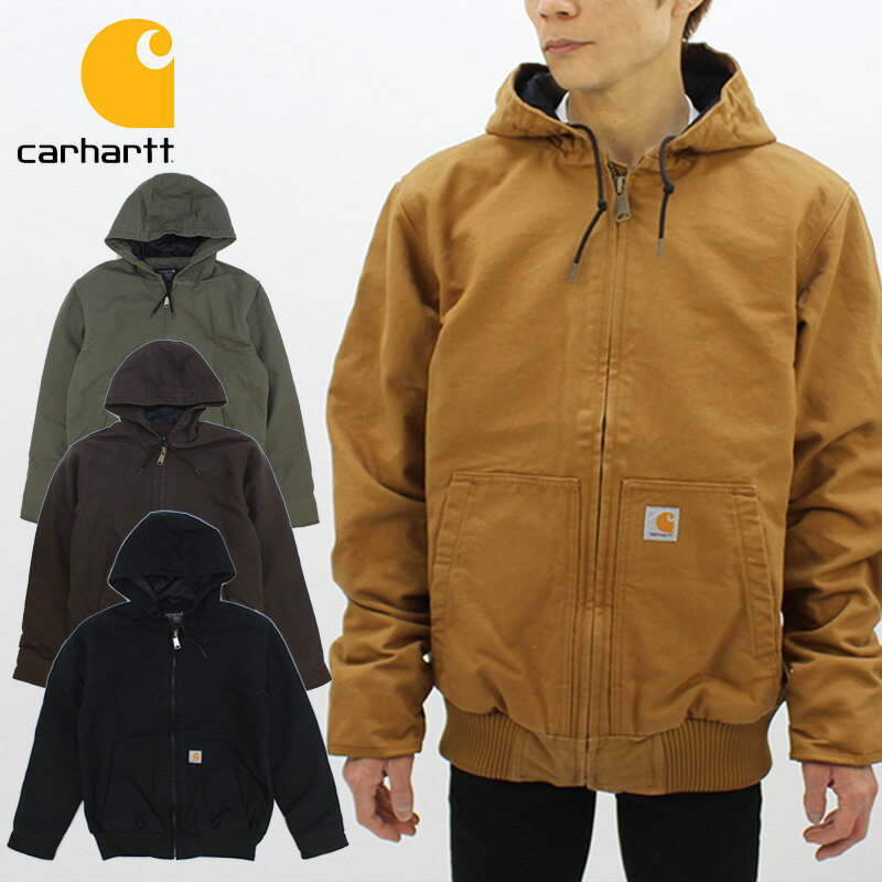 ＼P5-10倍／カーハート Carhartt WASHED DUCK INSULATED ACTIVE JACKET メンズ ジャケット 父の日