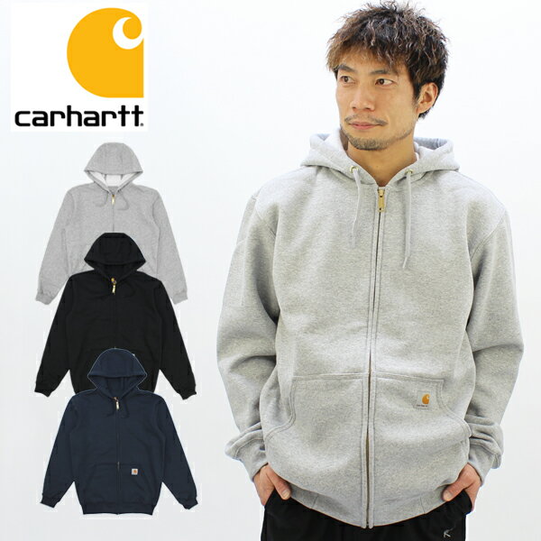 カーハート ジップアップパーカー メンズ カーハート Carhartt MIDWEIGHT HOODED ZIP-FRONT SWEATSHIRT メンズ フルジップパーカー 父の日