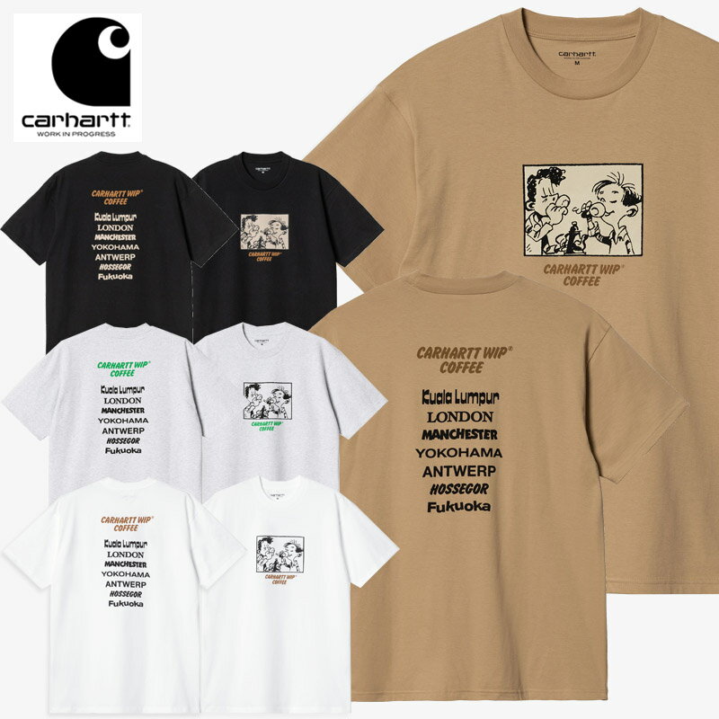 カーハート Tシャツ メンズ 【ポイント5倍以上】カーハート ダブリューアイピー Carhartt WIP S/S COFFEE T-SHIRT i032119 メンズ 半袖 グラフィック Tシャツ カットソー[AA]