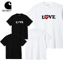 カーハート ダブリューアイピー Carhartt WIP S/S LOVE T-SHIRT i032179 メンズ 半袖 ハートロゴ Tシャツ カットソー