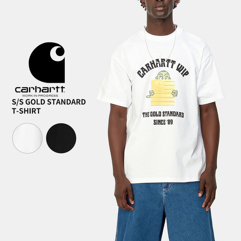 Rakuten - カーハート ダブリューアイピー 半袖Tシャツ メンズ Carhartt WIP S/S GOLD STANDARD T-SHIRT カットソー トップス tシャツ i033250