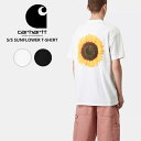 カーハート ダブリューアイピー メンズ 半袖Tシャツ Carhartt WIP ショートスリーブサンフラワーTシャツ S/S SUNFLOWER T-SHIRT カットソー トップス Tシャツ i034661