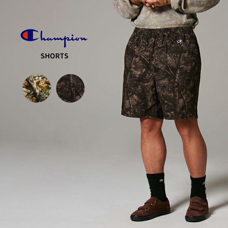 チャンピオン メンズ ショートパンツ Champion ショーツ 26SS メンズカジュアル チャンピオン パンツ ボトムス ハーフパンツ 短パン M L XL ポリエステル ナイロン C3-D509