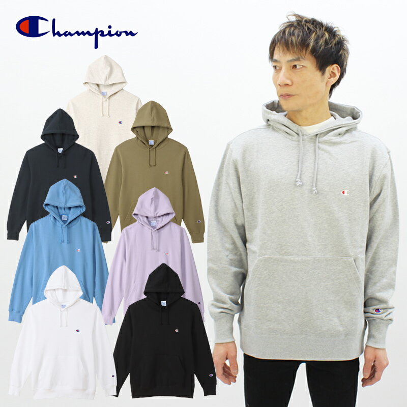 【店内P5倍以上】チャンピオン Champion フーデッドスウェットシャツ C3-W101 メンズ プルオーバーパーカー トレーナー [BB]