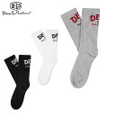 デウスエクスマキナ Deus EX Machina Curvy Sock 3pack メンズ クルー丈ソックス 靴下 3枚組 [小物] [AA-2]