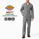 Dickies Fisher Stripe Long Sleeve Coveralls ディッキーズ フィッシャーストライプ ロングスリーブ カバーオール 長袖...