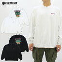 エレメント ELEMENT HIROTTON LEOPARD CREW トレーナー スウェット トップス メンズ BD022-024 男性 AA