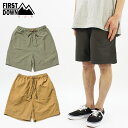 ファーストダウン ショートパンツ 短パン First Down ショーツ ナイロンタスラン SHORTS Re;CONHny TASLAN RIP NYLON メンズ ボトムス f441012