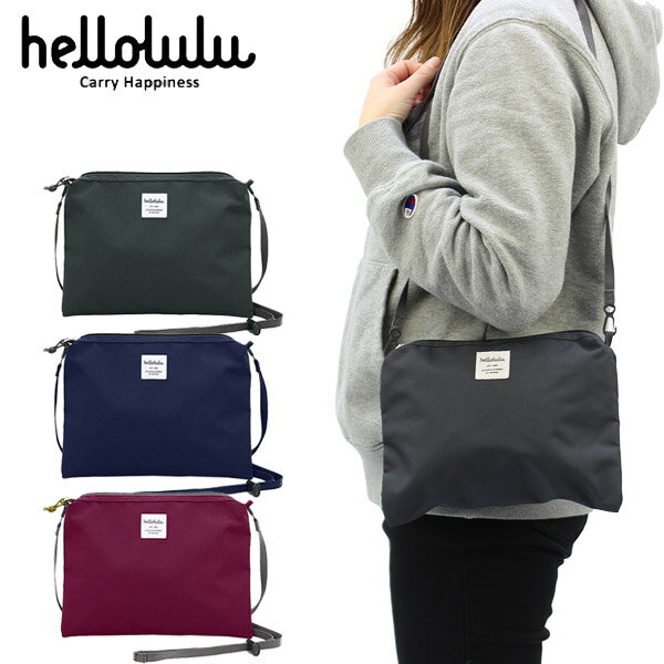 ハロルル hellolulu BENJI Flat Pouch M 5075123 ミニショルダー サコッシュ 