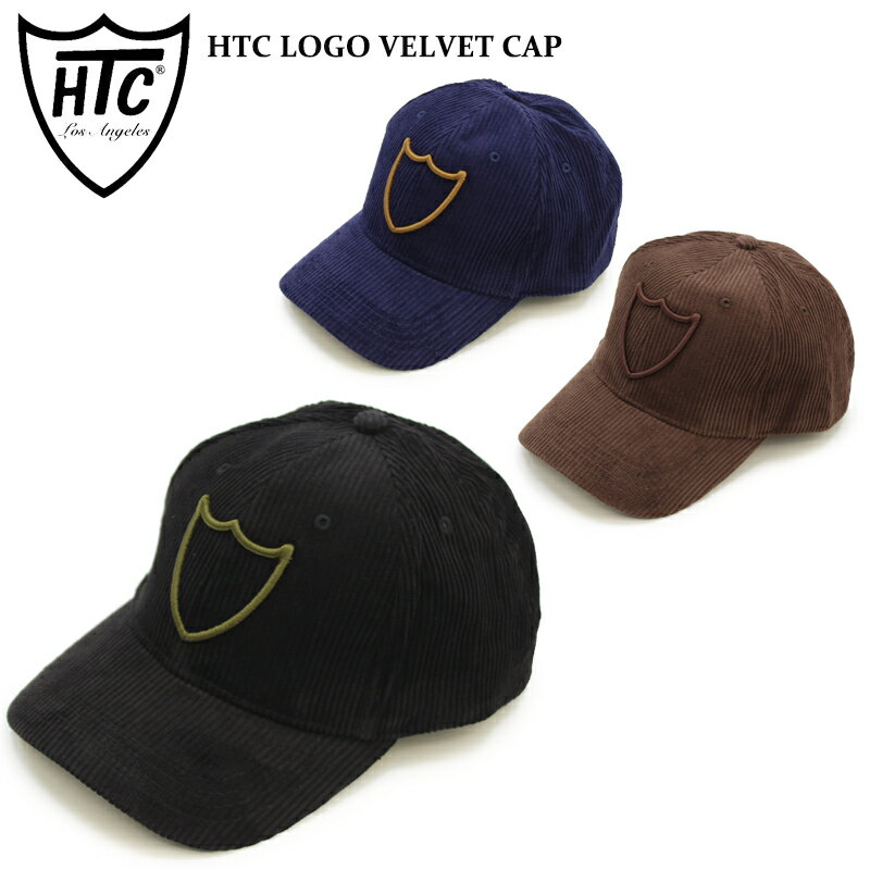 ＼SUPER SALE／エイチティーシー ハリウッドトレーディングカンパニー キャップ HTC HTC LOGO VELVET CAP ロゴ コーデュロイ ベースボールキャップ 帽子 ヨーロッパライン 父の日