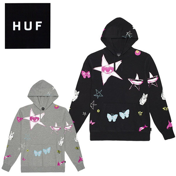 ハフ(HUF) KEI PULLOVER HOODIE プルオーバー フーディー/パーカー/スウェット フード/男性用/メンズ 送料無料 [AA]