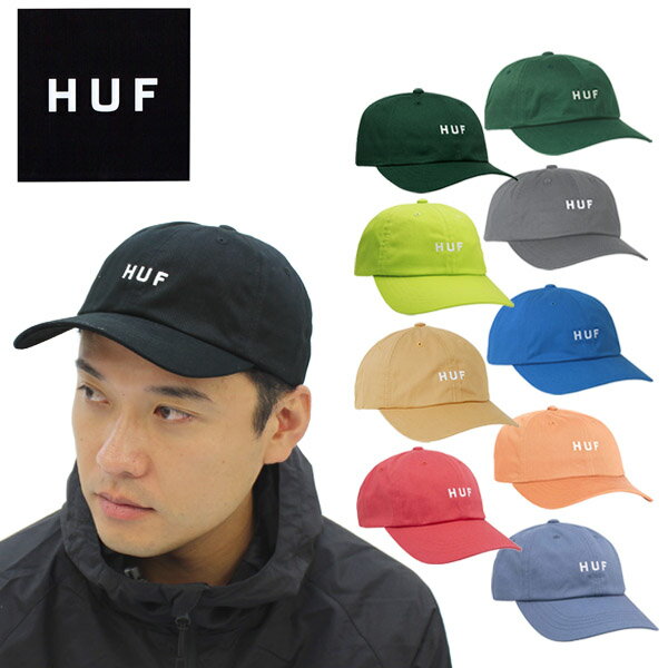 【セール中P5倍以上】ハフ HUF ESSENTIALS OG LOGO CV HAT キャップ 帽子 BB