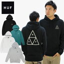 【店内P5倍以上】ハフ HUF TRIPLE TRIANGLE PULLOVER HOODIE スウェット フード プルオーバー パーカー 男性 メンズ [BB]