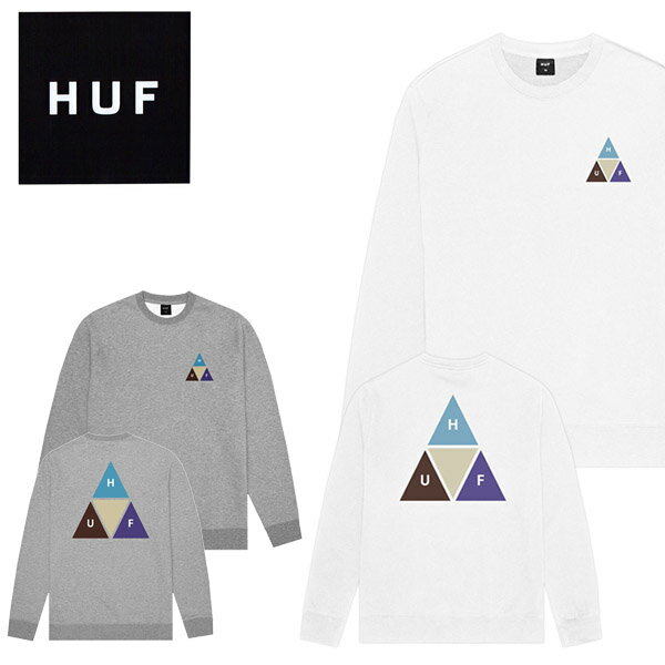 ハフ(HUF) PRISM TRAIL CREW NECK SWEATER クルーネック スウェット/トレーナー/男性用/メンズ [AA]