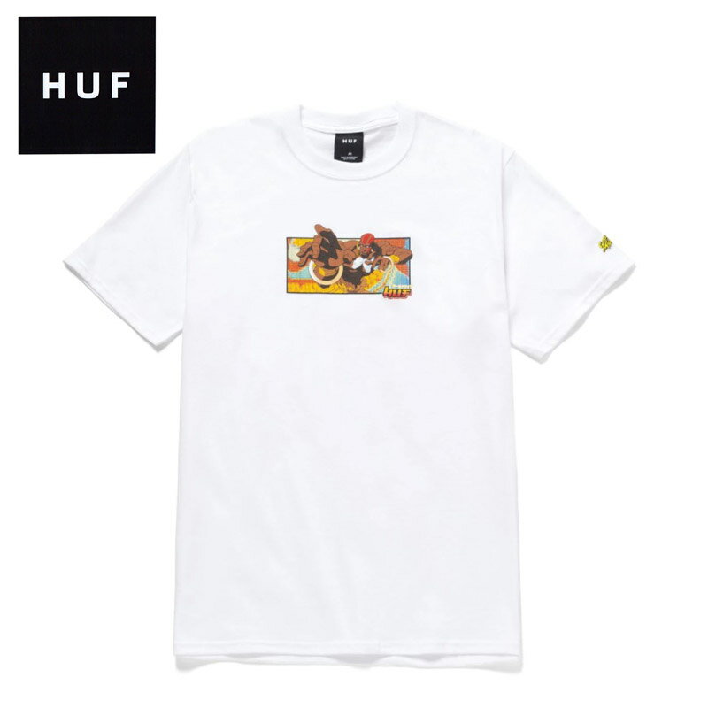 【ポイント5倍以上】ハフ HUF DHALSIM S/S TEE 半袖Tシャツ ストリートファイター スト2 ダルシム 男性 メンズ [AA-2]