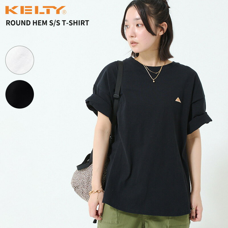 Rakuten - ケルティ レディース 半袖Tシャツ KELTY ラウンド ヘム S/S Tシャツ ROUND HEM S/S T-SHIRT トップス ショートスリーブ カットソー KE25112016 ネコポス送料無料
