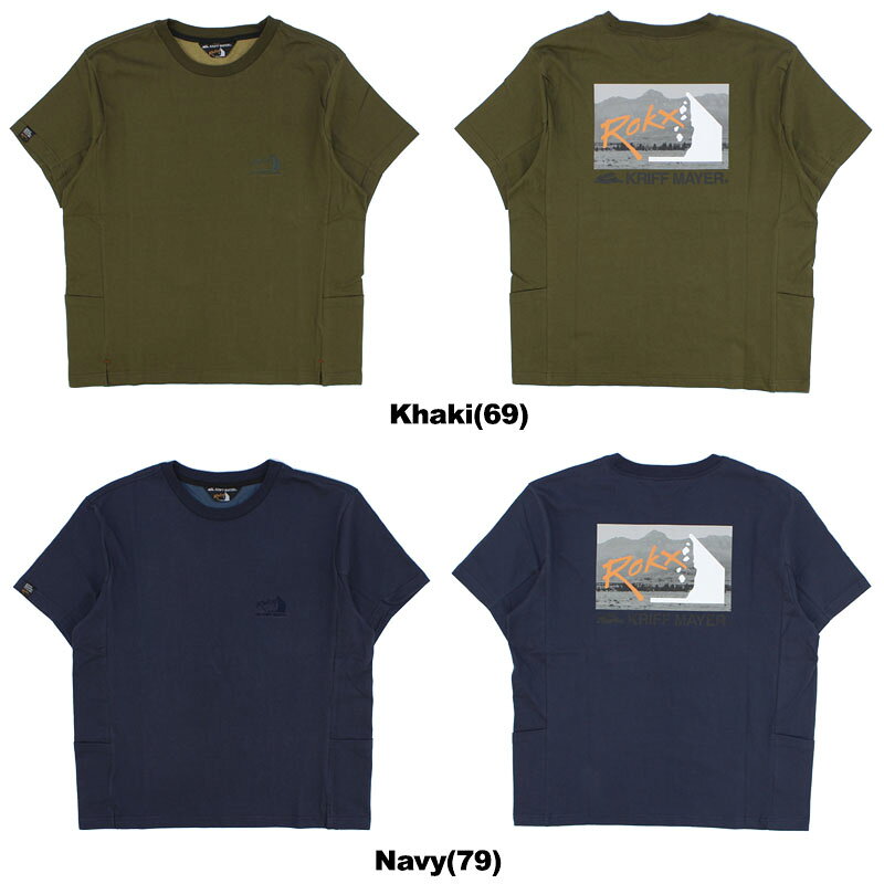 クリフメイヤー メンズ 半袖Tシャツ KRIFF MAYER ROKXコラボ クールタフT ロゴ Tシャツ カットソー トップス 2245104 neoglobe-10029494 Neo Globe サンプル画像3