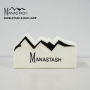 マナスタッシュ 電池式 LEDライト MANASTASH ロゴランプ LOGO LAMP ルームライト テーブルライト タッチセンサー 792-4975001