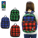 メイ リュック バックパック MEI チェック ラゲッジド パック S CHECK RUGGED PACK S mei-000-182120