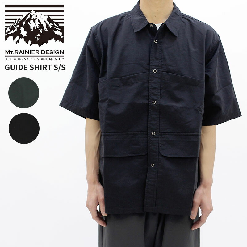 ޥ 쥤˥ ǥ  ʥ Ⱦµ MT.RAINIER DESIGN  Ⱦµ GUIDE SHIRT ...