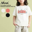 ナンガ Tシャツ NANGA ECO HYBRID CAMPING MANNERS PEG&ROPE KIDS TEE エコハイブリッド キャンピングマナー ペ...