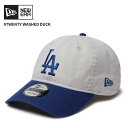 ニューエラ メンズ キャップ ダックキャンバス NEW ERA 9TWENTY Washed Duck 9TWENTY Washed Duck ロサンゼルス・ド...