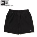 ニューエラ メンズ ショートパンツ 水陸両用 耐塩素加工 股下長め NEW ERA ユーティリティー ショートパンツ ブラック M L XL ハーフパンツ 14...