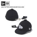 ニューエラ ゴルフ用品 パターカバーホルダー フラッグロゴ NEW ERA パターカバーキャッチャー ブラック × ホワイト 14518197