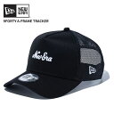 ニューエラ メンズ メッシュキャップ 帽子 レディース NEW ERA 9FORTY A-Frame トラッカー オールドロゴ ブラック × ホワイト 14524994