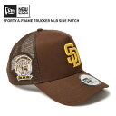 ニューエラ メンズ メッシュキャップ 帽子 レディース NEW ERA 9FORTY A-Frame トラッカー MLB Side Patch サンディエゴ・パ...
