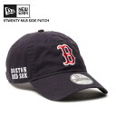 ニューエラ メンズ キャップ ワールドシリーズ NEW ERA 9TWENTY MLB Side Patch ボストン・レッドソックス ネイビー 1438872...