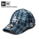 ニューエラ メンズ キャップ 帽子 レディース パッチワーク NEW ERA 9TWENTY MLB Patchwork ロサンゼルス・ドジャース マドラスチェ...
