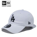 ニューエラ メンズ キャップ 帽子 レディース NEW ERA カジュアルクラシック ロサンゼルス・ドジャース ホワイト × ブラック 野球帽 14524773