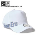 ニューエラ メンズ ゴルフキャップ レディース NEW ERA 9FORTY A-Frame ダイヤモンド エラ Diamond Era ホワイト ゴルフ 帽子...