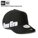 ニューエラ メンズ ゴルフキャップ レディース NEW ERA 9FORTY A-Frame ダイヤモンド エラ Diamond Era ブラック 黒 ゴルフ ...
