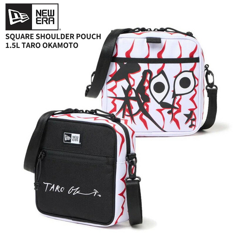 ニューエラ ショルダーバッグ ミニショルダー NEW ERA スクエア ショルダーポーチ 1.5L TARO OKAMOTO 岡本太郎 14683717のサムネイル