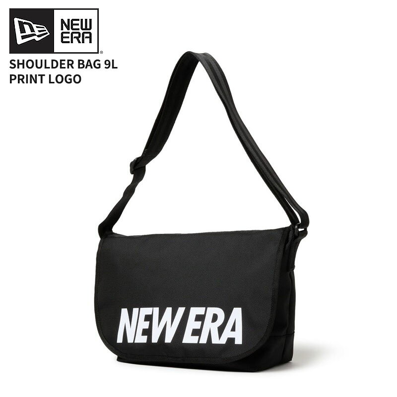 Rakuten - ニューエラ ショルダーバッグ NEW ERA 9L プリントロゴ ブラック 14521318