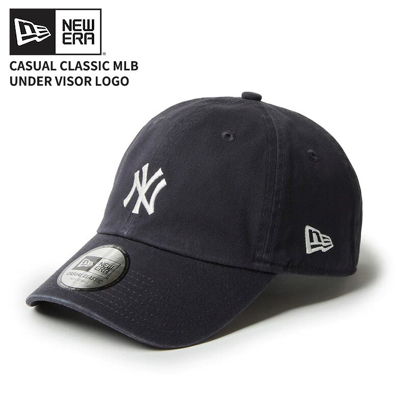 Rakuten - ニューエラ メンズ キャップ 帽子 レディース NEW ERA カジュアルクラシック MLB Under Visor Logo アンダーバイザーロゴ ニューヨーク・ヤンキース ネイビー 野球帽 14667724
