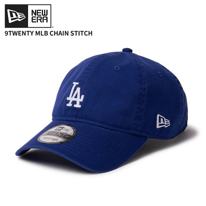 Rakuten - ニューエラ メンズ キャップ レディース NEW ERA 9TWENTY MLB Chain Stitch チェーンステッチ ロサンゼルス・ドジャース ダークロイヤル 14668020