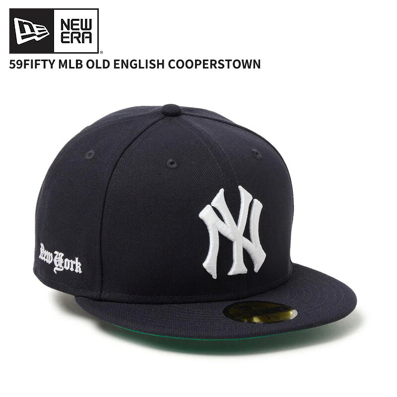 Rakuten - ニューエラ メンズ キャップ 帽子 NEW ERA 59FIFTY MLB Old English クーパーズタウン ニューヨーク・ヤンキース ネイビー 帽子 アメカジ ストリート 14668151