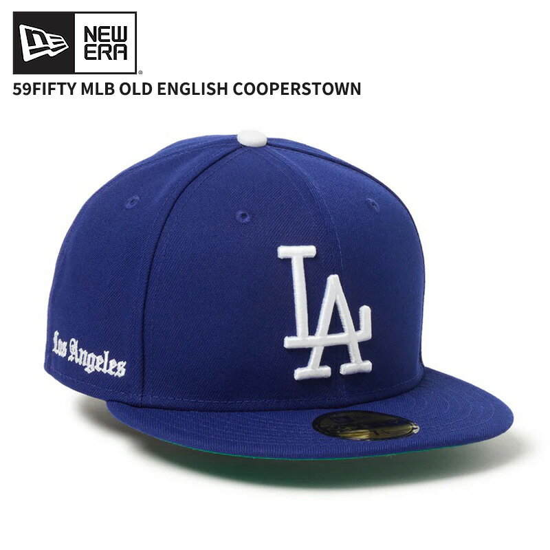 Rakuten - ニューエラ メンズ キャップ 帽子 NEW ERA 59FIFTY MLB Old English クーパーズタウン ロサンゼルス・ドジャース ダークロイヤル 帽子 アメカジ ストリート 14668152