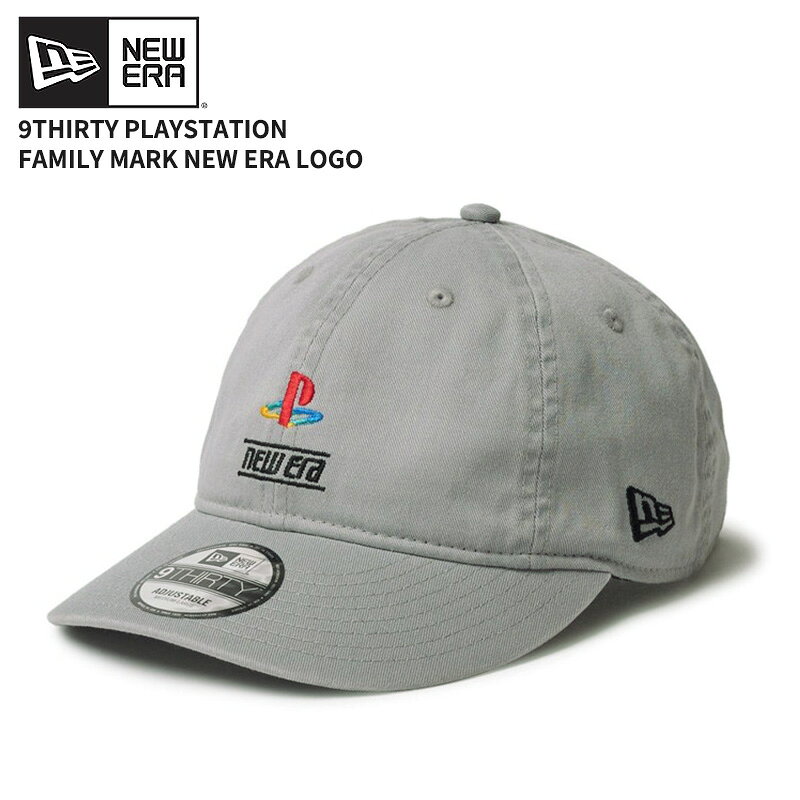 Rakuten - ニューエラ メンズ キャップ 帽子 レディース NEW ERA 9THIRTY PlayStation プレイステーション ファミリーマーク ニューエラロゴ グレー 14693416
