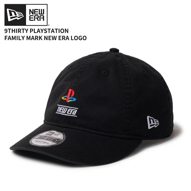 Rakuten - ニューエラ メンズ キャップ 帽子 レディース NEW ERA 9THIRTY PlayStation プレイステーション ファミリーマーク ニューエラロゴ ブラック 14693417