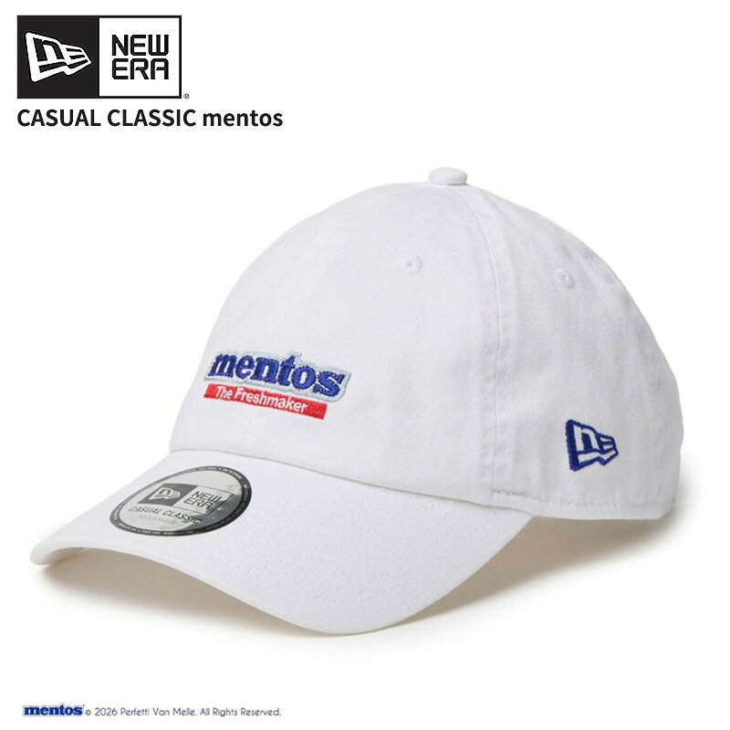 Rakuten - ニューエラ メンズ キャップ コラボ 帽子 レディース NEW ERA カジュアルクラシック mentos メントス ホワイト 14863781